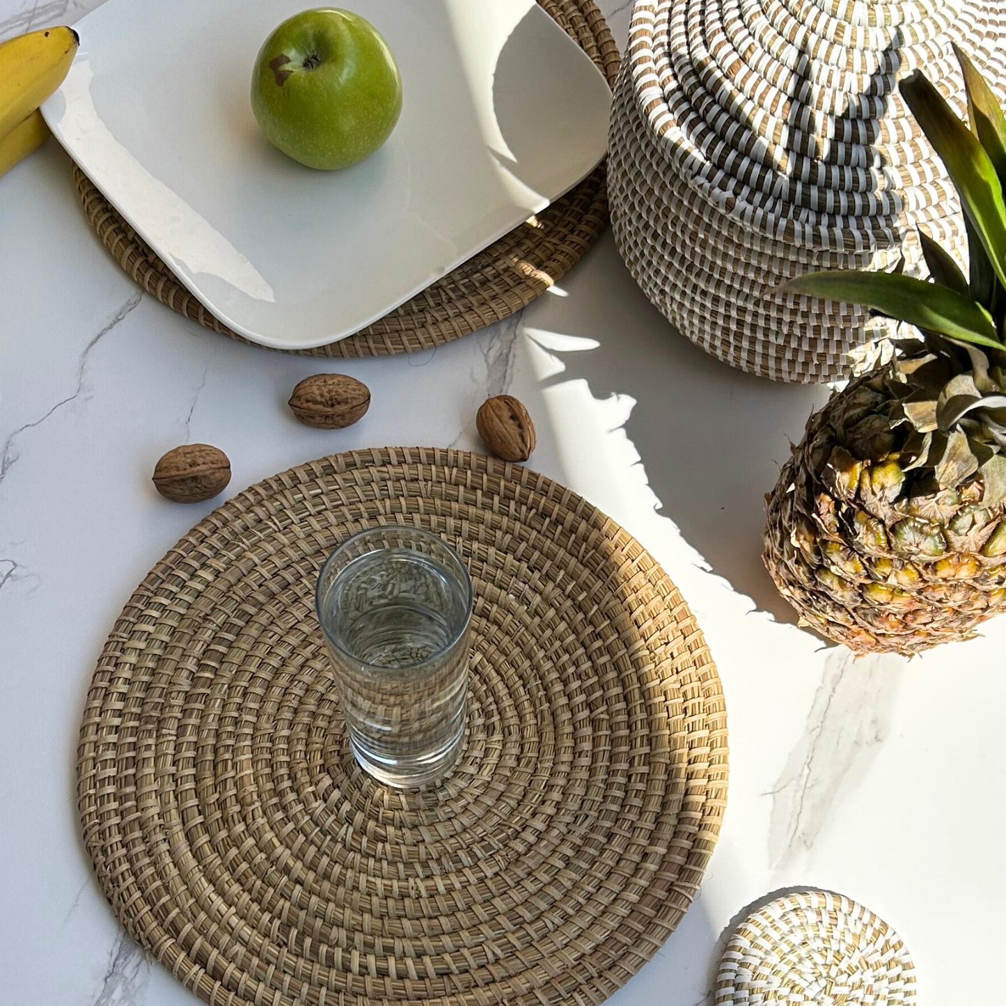 DESSOUS DE VERRE kit de 3